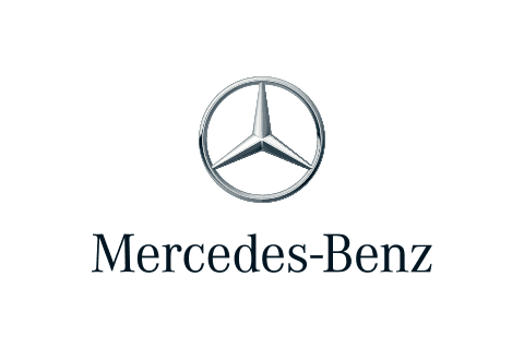 Mercedes-Benz logo.